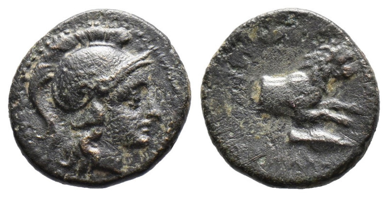 (Bronze, 2.00g 15mm)

KINGS OF THRACE (Macedonian).

Lysimacheia. Lysimachos...