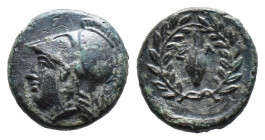 (Bronze, 1.40g 11mm)

AEOLIS. Elaea. Ca. 350-300 BC. AE11