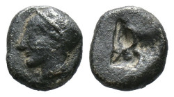 (Silver, 1.31g 8mm)

IONIA. Phokaia. (Circa 521-478 BC)