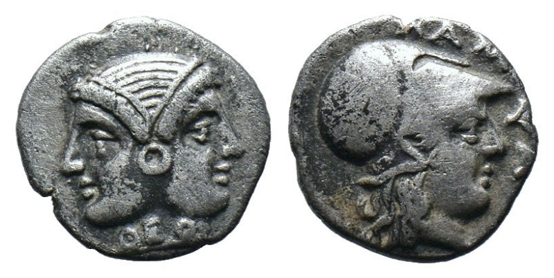 (Silver, 1.20g 11mm)

MYSIA, Lampsakos. 4th century BC. AR Diobol