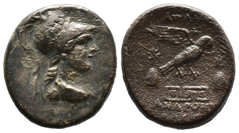 (Bronze, 8.06 22mm)

PHRYGIA, Apameia. Circa 88-40 BC. Æ