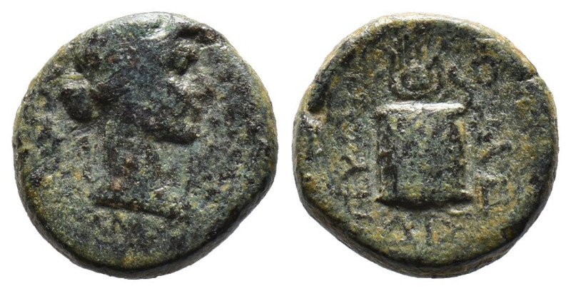 (Bronze, 3.21g 14mm)

PHRYGIA, Laodicea ad Lycum. Autonomous issues. Time of T...