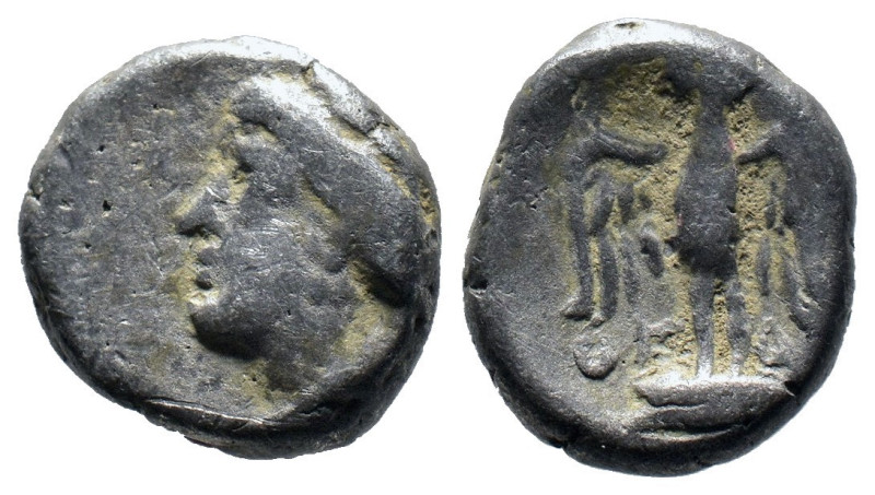 (Silver, 3.90g 15mm)

PONTOS, Amisos. 4th century BC. AR Siglos