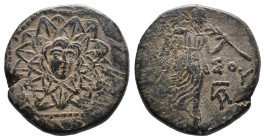 (Bronze, 6.61g 20mm)

PONTOS. Amisos. Ae (Circa 85-65 BC).