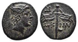 (Bronze, 2.69g 14mm)

PONTUS, Amisos

Circa 85-65 BC. Æ