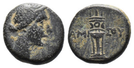 (Bronze, 2.60g 14mm)

PONTUS, Amisos.

Circa 85-65 BC. Æ
