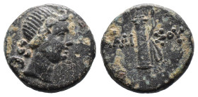 (Bronze, 3.77g 16mm)

PONTUS, Amisos.

Circa 85-65 BC. Æ