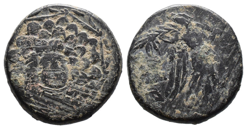 (Bronze, 7.17g 20mm)

PONTUS, Amisos

Circa 85-65 BC. Æ