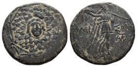 (Bronze, 6.65g 22mm)

PONTUS, Amisos

Circa 85-65 BC. Æ
