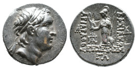 (Silver, 4.20g 17mm)

CAPPADOCIAN KINGDOM

ARIARATHES V EUSEBES PHILOPATOR

Drachme

C. 130-129 AC.