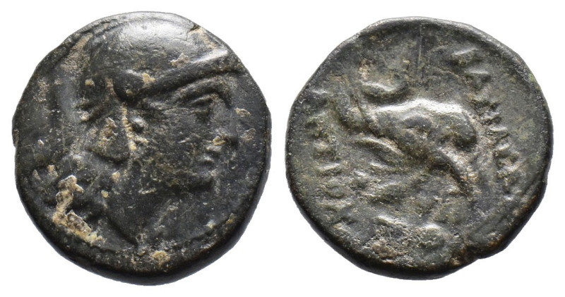 (Bronze, 2.92g 15mm)

SELEUKID KINGDOM.

Antiochos I Soter. (281-261 BC) AE