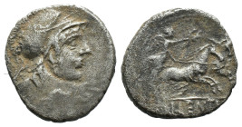 (Silver, 3.62g 18mm)

REPUBLICA ROMANA
Denarius
CORNELIA.