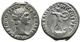 (Silver, 3.39g 18mm)Domitian, 81 - 96 n. Chr. Denar 90 - 91 n. Chr. Rom. Vs.: IMP CAES DOMIT AVG GERM P M TR P X, Kopf mit Lorbeerkranz n. r. Rs.: IMP...