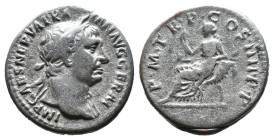 (Silver, 3.14g 18mm)

Trajan (AD 98-117) AR denarius