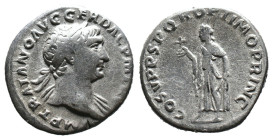(Silver, 3.36g 18mm)

Trajan (AD 98-117) AR denarius