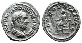 (Silver, 2.68g 19mm)

Pupienus (April-June AD 238). AR denarius .