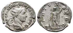 (Silver, 2.54g 22mm)

Volusian. As Caesar, AD 251. AR Antoninianus