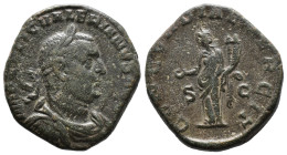 (Bronze, 17.00g 28mm)

Valerian I. AD 253-260 Ӕ Sestertius