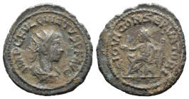 (Bronze, 3.73g 22mm)

Macrianus and Quietus
Usurper, AD 260-261.
Antoninianus