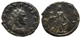 (Bronze, 3.05g 20mm)

Claudius II Gothicus (268-270 AD).