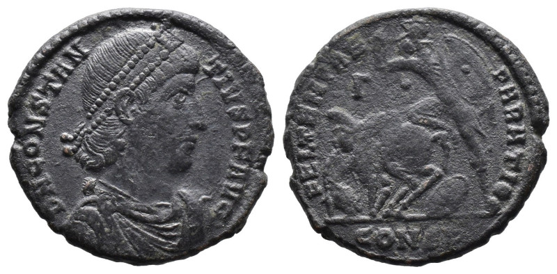 (Bronze, 5.36g 22mm)

Constantius II Æ Nummus. Nicomedia, AD 348-351.