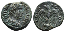 (Bronze, 5.00g 20mm)

TROAS ALEXANDRIA. Trebonianus Gallus (251 - 253) IMP C VIB TRE - B GALLVS AVG. Büste mit Lorbeerkranz, Paludament und Panzer r...