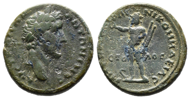 (Bronze, 7.81g 21mm)

Antoninus Pius (138-161)  Bithynia  Nicomedia  Æ