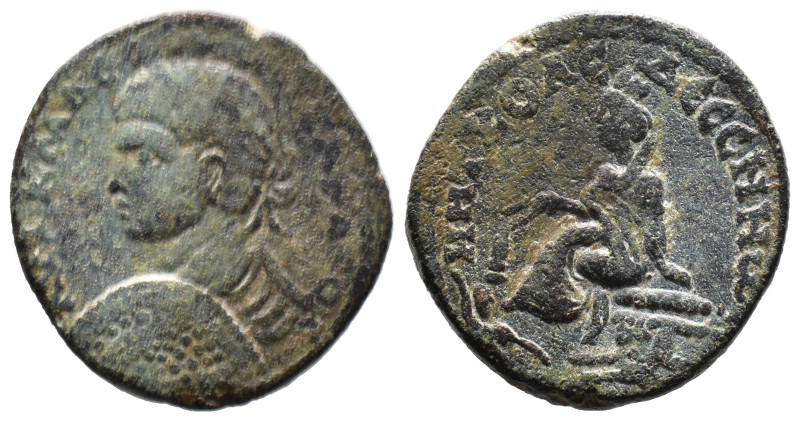 (Bronze, 10.62g 25mm)

SYRIA, Seleucis and Pieria.
Antioch.
Elagabalus. AD 2...