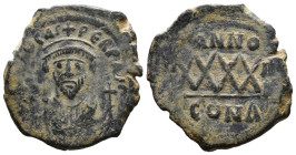 (Bronze, 11.11g 31mm)

Byzantine Phocas, 602-610 Follis

Constantinopolis,