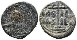 (Bronze, 13.01g 30mm)

BYZANTINE EMPIRE.

Time of Romanus III Argyrus. 1028-1034. Æ follis