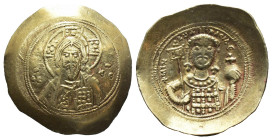 (Gold 4.33g 29mm)

BYZANTINE EMPIR. Michael VII Ducas, 1071-1078.

Histamenon

Rev: Constantinople