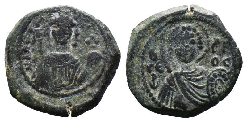 (Bronze, 2.33g 17mm)

BYZANTINE EMPIR