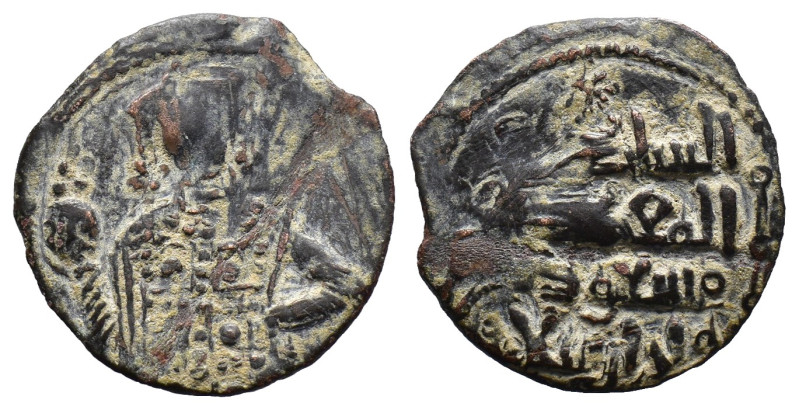 (Bronze, 2.56g 21mm)

SELJUQ OF RUM: Mas'ud I, 1116-1156, AE fals