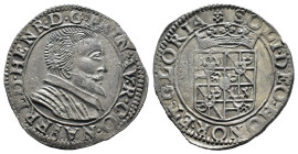(Silver, 8.64g 29mm)

Frederick-Henry of Nassau (1625-1647). A/ FRED HENR D G PRIN AVR COM NASS Bare bust right.