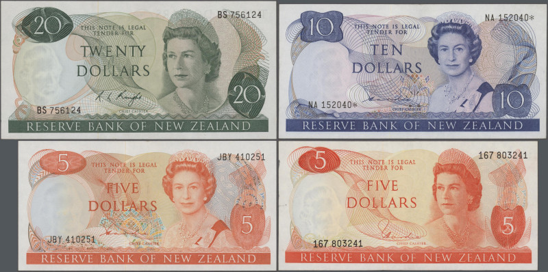 New Zealand: The Reserve Bank of New Zealand, very nice and high value lot with ...