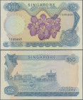 Singapore: Board of Commissioners of Currency 50 Dollars ND(1967-73), P.5a in UNC condition.
 [differenzbesteuert]