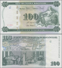 Sweden: Sveriges Riksbank, 100 Kronor 2005 commemorating the 250th Anniversary of Swedish Paper Mill & Printing Works ”Tumba Bruk”, P.68 in UNC condit...