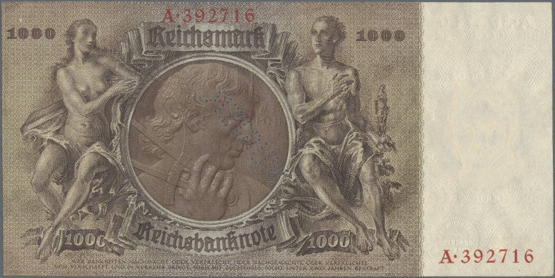 Deutschland - Deutsches Reich bis 1945: Lot mit 14 Banknoten 1933-1939, dabei 2x...