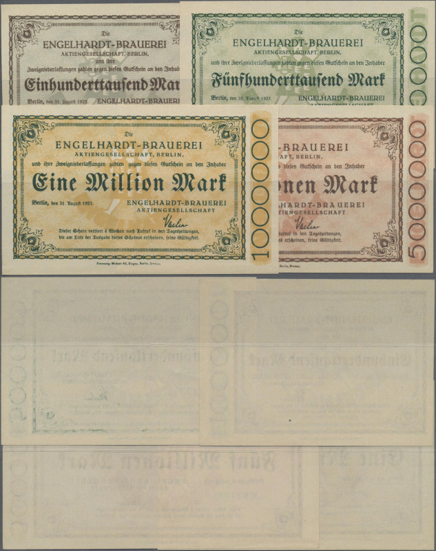 Deutschland - Notgeld - Berlin und Brandenburg: Berlin, Engelhardt-Brauerei AG, ...