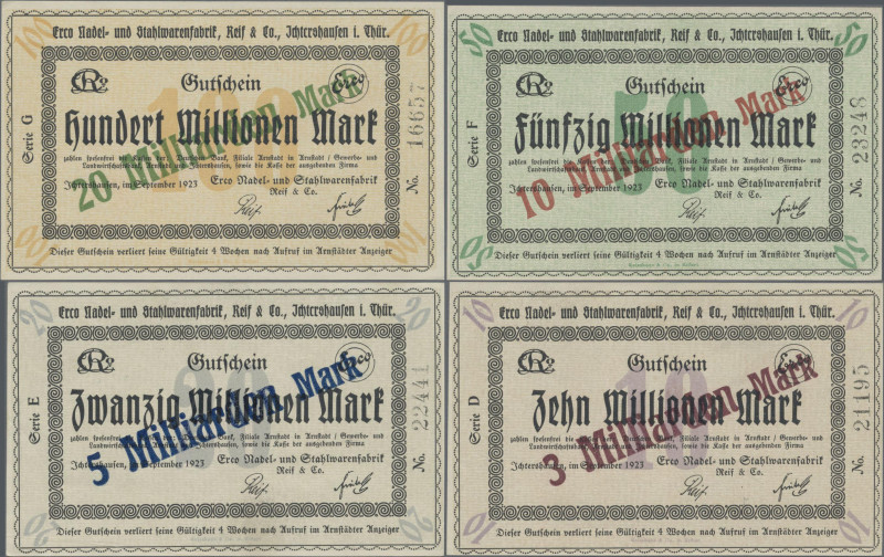 Deutschland - Notgeld - Thüringen: Ichtershausen, Erco Nadel- und Stahlwarenfabr...