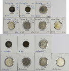 China: Kwangtung - Kleines Lot mit 7 Münzen 10c und 20c, bereits in Münzrämchen vorbestimmt.
 [differenzbesteuert]