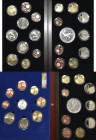 Finnland: Kleines Lot 4 Kursmünzensätze (KMS) in der höchsten Qualität polierte Platte / pp / proof. Dabei Ausgabe 2003 mit Diamanten (Auflage nur 1.0...