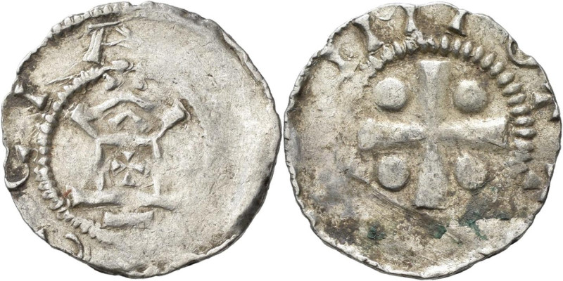 Altdeutschland und RDR bis 1800: Mainz, königliche Münzstätte, Otto III. 983-100...