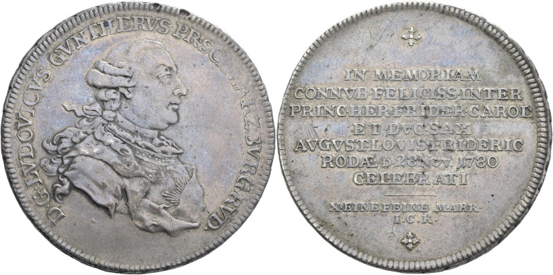 Altdeutschland und RDR bis 1800: Schwarzburg-Rudolstadt, Ludwig Günther II. 1767...