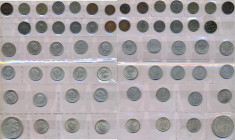 Haus Habsburg: Franz Joseph I. 1848-1916: Kleine Sammlung Umlaufmünzen aus Österreich-Ungarn mit Münzen vom 1 Heller (Filler) bis zu 5 Kronen 1893-191...