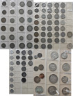 Umlaufmünzen 1 Pf. - 1 Mark: Typensammlung Umlaufmünzen und Gedenkmünzen aus dem Kaiserreich, bei den Umlaufmünzen auch das seltene 50 Pfennig 1903 A,...