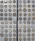 Umlaufmünzen 2 Mark bis 5 Mark: Lot 39 diversen Silbermünzen 2 Mk - 5 Mk. Von Baden über Bayern nach Preußen, Sachsen und Württemberg.
 [differenzbes...