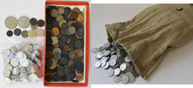 DDR: Sack mit geschätzt 2.500 1 Pfennig Münzen der DDR (Gewicht 1885g), undurchsucht. Vielleicht versteckt sich hierbei die eine oder andere Seltenhei...