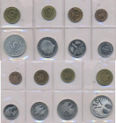 Bundesrepublik Deutschland 1948-2001: Kursmünzensatz (KMS) 1967 G, 2 Pfennig unmagnetisch, nur 4.150 Ex., in Originalfolie.
 [differenzbesteuert]