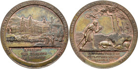 Medaillen alle Welt: Österreich-Ungarn, Böhmen/Slowakei: Bronzemedaille o.J. (um 1806) von C. Höfer auf die Entdeckung der Heilquelle von Trentschin-T...
